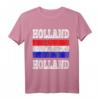 Holland Design T-Shirt mit niederländischer Flagge – Perfekt für Reisen, Amsterdam-Besuche und als Geschenk für Holland-Liebhaber
