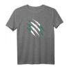 Nigerianische Flagge Raglan – Fanoutfit für Nigeria Football, Basketball & Sportevents, ideales Geschenk für Freunde & Familie