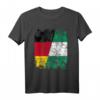 Nigeria Deutschland Flagge T-Shirt für Damen, Herren & Kinder | Landesfarben & Nationalstolz