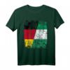 Nigeria Deutschland Flagge T-Shirt für Damen, Herren & Kinder | Landesfarben & Nationalstolz
