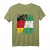 Nigeria Deutschland Flagge T-Shirt für Damen, Herren & Kinder | Landesfarben & Nationalstolz