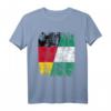 Nigeria Deutschland Flagge T-Shirt für Damen, Herren & Kinder | Landesfarben & Nationalstolz