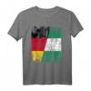Nigeria Deutschland Flagge T-Shirt für Damen, Herren & Kinder | Landesfarben & Nationalstolz