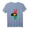 Biafra Flagge Langarmshirt – Klassisch geschnittenes Supporter-Shirt mit doppeltem Saum, ideal für Biafra-Fans und Friedensbotschafter