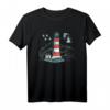 Leuchtturm Norden Plattdeutsch Geschenk für Norddeutsche - Lustiges T-Shirt für Küsten- und Heimatliebhaber, Perfekt zum Geburtstag