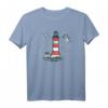 Leuchtturm Norden Plattdeutsch Geschenk für Norddeutsche - Lustiges T-Shirt für Küsten- und Heimatliebhaber, Perfekt zum Geburtstag