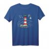 Leuchtturm Norden Plattdeutsch Geschenk für Norddeutsche - Lustiges T-Shirt für Küsten- und Heimatliebhaber, Perfekt zum Geburtstag