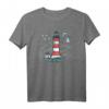 Leuchtturm Norden Plattdeutsch Geschenk für Norddeutsche - Lustiges T-Shirt für Küsten- und Heimatliebhaber, Perfekt zum Geburtstag