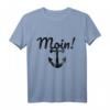 Moin plattdeutsch schnacken Anker Heimat Norddeutschland T-Shirt - Lustiges Geschenk für Norddeutsche zu Weihnachten & Geburtstag