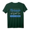 NORWEGEN THERAPIE T-Shirt - Lustiges Skandinavien Fun Shirt für Norwegen-Fans, Reise- und Naturliebhaber, perfektes Geschenk für Urlaub, Geburtstag & Weihnachten