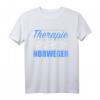 NORWEGEN THERAPIE T-Shirt - Lustiges Skandinavien Fun Shirt für Norwegen-Fans, Reise- und Naturliebhaber, perfektes Geschenk für Urlaub, Geburtstag & Weihnachten