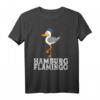 Hamburg Flamingo Möwe T-Shirt – Lustiges Norden Design für Hamburg-Liebhaber, Touristen & Norddeutsche mit Humor