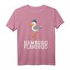 Hamburg Flamingo Möwe T-Shirt – Lustiges Norden Design für Hamburg-Liebhaber, Touristen & Norddeutsche mit Humor