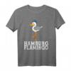 Hamburg Flamingo Möwe T-Shirt – Lustiges Norden Design für Hamburg-Liebhaber, Touristen & Norddeutsche mit Humor