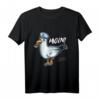 Moin Löppt Möwe Nordsee T-Shirt – Lustiges maritimes Geschenk für Küstenbewohner, Seefahrer & Norddeutsche Fans