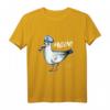 Moin Löppt Möwe Nordsee T-Shirt – Lustiges maritimes Geschenk für Küstenbewohner, Seefahrer & Norddeutsche Fans