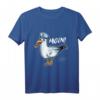 Moin Löppt Möwe Nordsee T-Shirt – Lustiges maritimes Geschenk für Küstenbewohner, Seefahrer & Norddeutsche Fans
