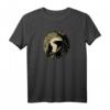 Wikinger Odins Wölfe GERI und Freki Nord Grafik Motiv - Unisex Raglan für Mythologie Fans, Geburtstags- & Weihnachtsgeschenk