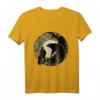 Wikinger Odins Wölfe GERI und Freki Nord Grafik Motiv T-Shirt – Unisex Mythologie Geschenk für Männer, Frauen & Kinder