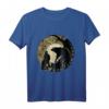 Wikinger Odins Wölfe GERI und Freki Nord Grafik Motiv T-Shirt – Unisex Mythologie Geschenk für Männer, Frauen & Kinder