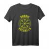 Walhalla Wikinger Runen T-Shirt mit Walküre-Design – Stärke und nordische Mythologie für Wikinger- und Walküren-Fans