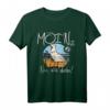 Moin Möwe Meer Strand Nord & Ostsee Urlaubs T-Shirt - Lustiges Geschenk für Familien, Badegäste und Urlauber am Meer