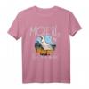 Moin Möwe Meer Strand Nord & Ostsee Urlaubs T-Shirt - Lustiges Geschenk für Familien, Badegäste und Urlauber am Meer