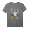 Moin Möwe Meer Strand Nord & Ostsee Urlaubs T-Shirt - Lustiges Geschenk für Familien, Badegäste und Urlauber am Meer