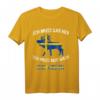 Ich Muss Gar Nichts Ich Muss Nur Nach Schweden Elch Spruch T-Shirt – Lustiges Skandinavien Reise Shirt für Schweden-Fans & Touristen