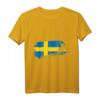 Schweden Herren Elch Sverige Sweden Malmö Norden Wikinger T-Shirt – Skandinavisches Design für Fans & Urlauber