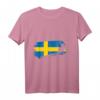 Schweden Herren Elch Sverige Sweden Malmö Norden Wikinger T-Shirt – Skandinavisches Design für Fans & Urlauber