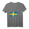Schweden Herren Elch Sverige Sweden Malmö Norden Wikinger T-Shirt – Skandinavisches Design für Fans & Urlauber