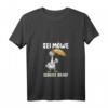 Damen Möwe Scheiß drauf T-Shirt - Nordsee Ostsee, Lustiges Meer-Motiv für Meerliebhaber & Genervte, Perfekt für Geburtstag & Party