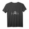 Ostsee Strandkorb Herzschlag T-Shirt – Perfektes Geschenk für Nordsee- und Ostsee-Liebhaber, Küstenfans & Meerurlauber