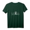 Ostsee Strandkorb Herzschlag T-Shirt – Perfektes Geschenk für Nordsee- und Ostsee-Liebhaber, Küstenfans & Meerurlauber