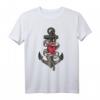 Moin Moin Anker Nordsee T-Shirt – Lustiges Küstenmotiv für Nordlichter, Leuchtturm Fan & Meeresliebhaber