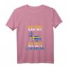 Damen Schweden Spruch Ich muss gar nix Ich muss nur nach Schweden T-Shirt mit V-Ausschnitt – Lustiges Geschenk für Schweden-Fans & Reisebegeisterte