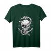Anker mit Totenkopf - Norddeutschland Langarmshirt als Geschenk für Norddeutsche, Plattdeutsch Fans und Heimatliebhaber