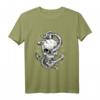 Anker mit Totenkopf - Norddeutschland Langarmshirt als Geschenk für Norddeutsche, Plattdeutsch Fans und Heimatliebhaber