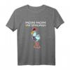 Moin Moin Ihr Spacken Möwe Plattdeutsch Norddeutschland T-Shirt - Lustiges Küsten-Design für Norddeutsche & Strandfans
