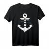 Norden Anker Plattdeutsch T-Shirt mit Leuchtturm & Anker – Perfektes Geschenk für Nordlichter & Küstenfans zum Geburtstag