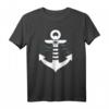 Norden Anker Plattdeutsch T-Shirt mit Leuchtturm & Anker – Perfektes Geschenk für Nordlichter & Küstenfans zum Geburtstag
