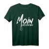 Moin Ihr Spacken Nordsee Norden Plattdeutsch Anker Spruch T-Shirt – Lustiges Geschenk für Norddeutsche, Ostfriesen & Küstenfans