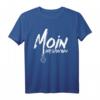 Moin Ihr Spacken Nordsee Norden Plattdeutsch Anker Spruch T-Shirt – Lustiges Geschenk für Norddeutsche, Ostfriesen & Küstenfans