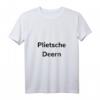Damen Plietsche Deern plattdeutsch Snacken Norddeutschland Nordsee T-Shirt mit V-Ausschnitt – Lustiges Geschenk für Frauen aus dem Norden