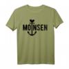 Plattdeutsch Moinsen Norddeutsch Möwe Nordsee Meer Strand T-Shirt – Perfektes Geschenk für Küstenliebhaber, Strandfans & Norddeutschland-Urlauber