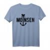 Plattdeutsch Moinsen Norddeutsch Möwe Nordsee Meer Strand T-Shirt – Perfektes Geschenk für Küstenliebhaber, Strandfans & Norddeutschland-Urlauber