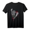 Wikinger T-Shirt Nordmann Berserker mit Valknut Symbol | Nordische Mythologie & Skandinavischer Lebensstil