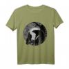 Wikinger Odins Wölfe GERI und Freki Nord Motiv T-Shirt - Unisex Grafik Shirt für Mythologie Fans, Geburtstags- & Weihnachtsgeschenk