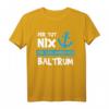 Herren T-Shirt mit Spruch 'Der Tut Nix Der Will Nur Nach Baltrum' – Lustiges Nordsee- und Baltrum-Geschenk für Männer